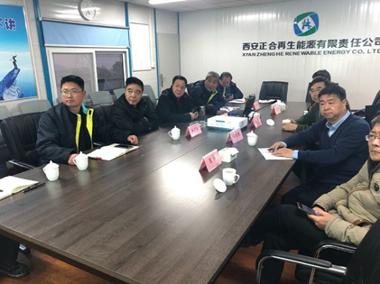 集團領(lǐng)導(dǎo)會同航天六院、航天六院十一所（京）調(diào)研灞橋生活垃圾無害化處理項目